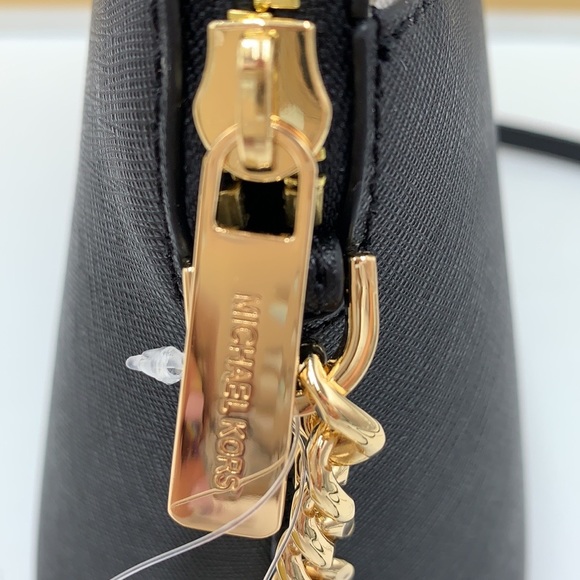 Michael Kors Jet Set Travel Medium Logo Dome Crossbody Bag - Picture 14 of 16